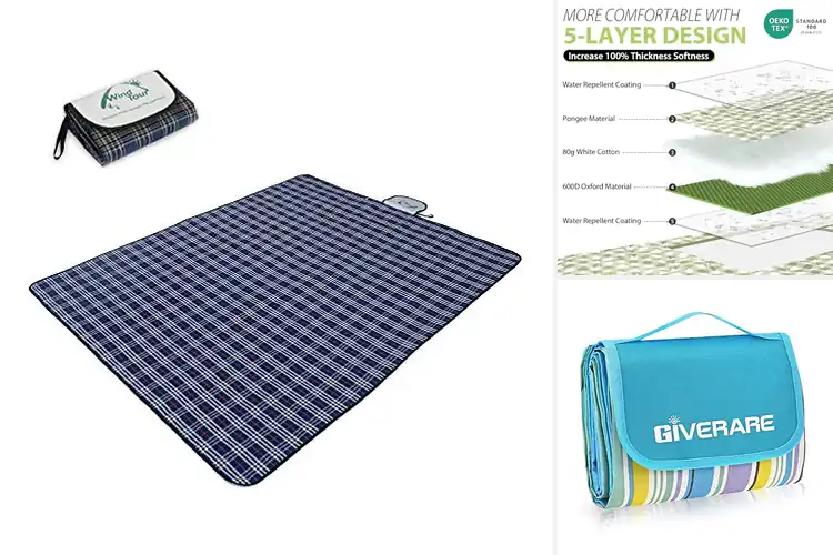 Detailed view of Best Waterproof Picnic Mats