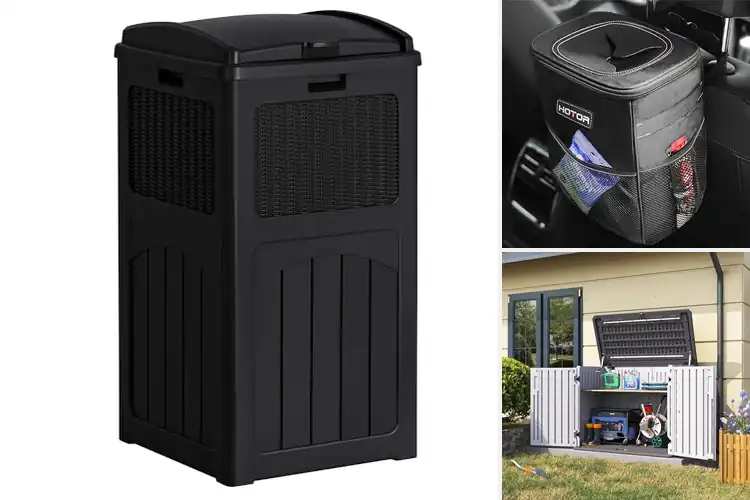 Detailed view of Best Waterproof Trash Storage