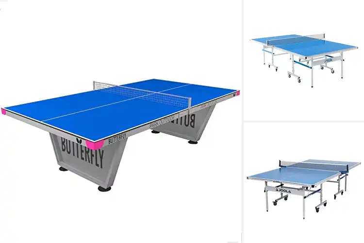 Detailed view of Best Weatherproof Table Tennis Tops
