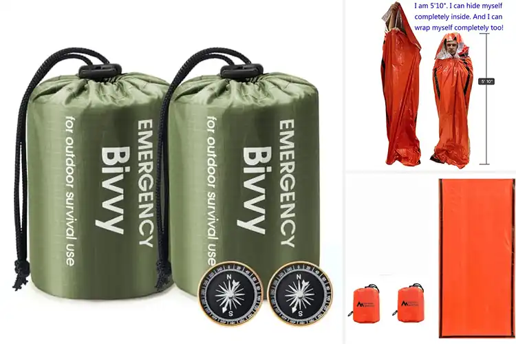 Detailed view of Best Windproof Survival Bivy Sacks