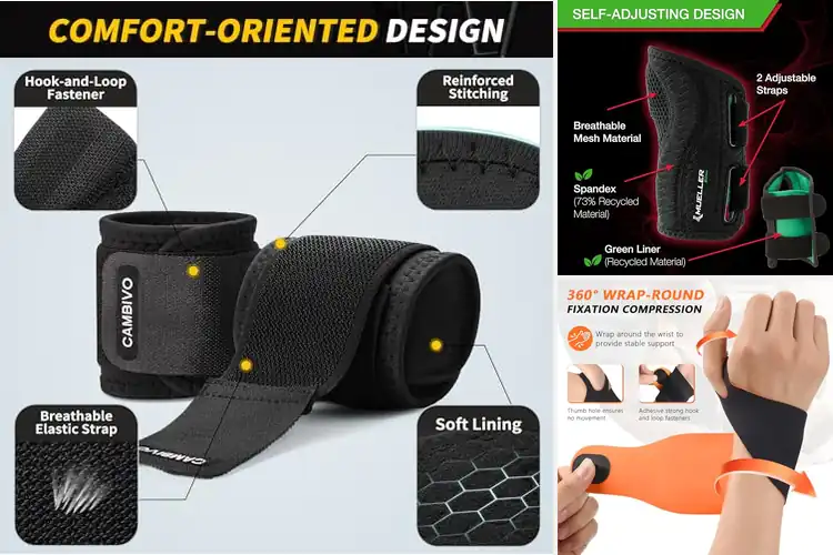 Detailed view of Best Wrist Braces For Athletic Performance